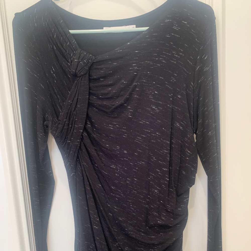 Bailey44 black knit dress